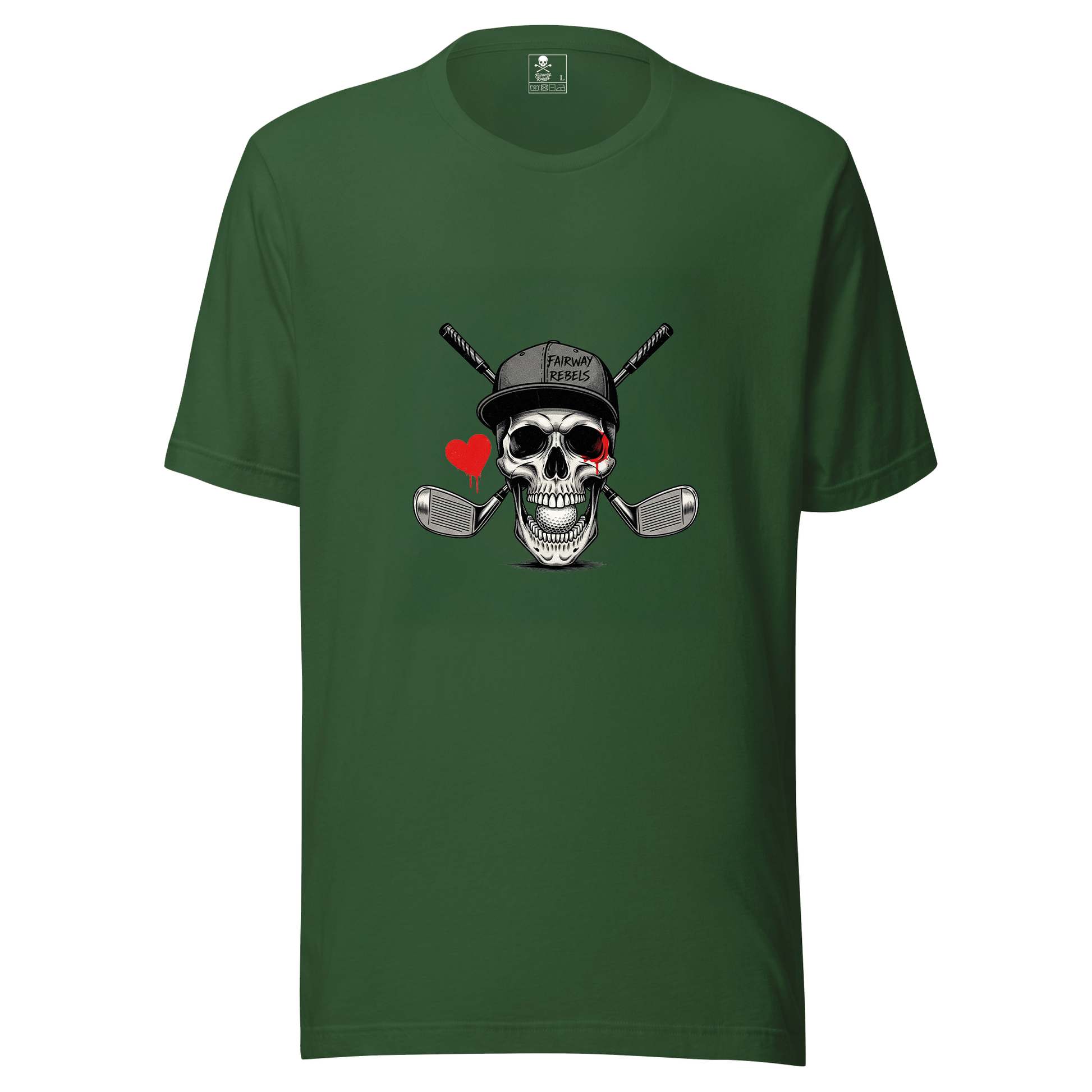 T-shirt unisexe  Heart Fairway Rebels - Fairway Rebels golf