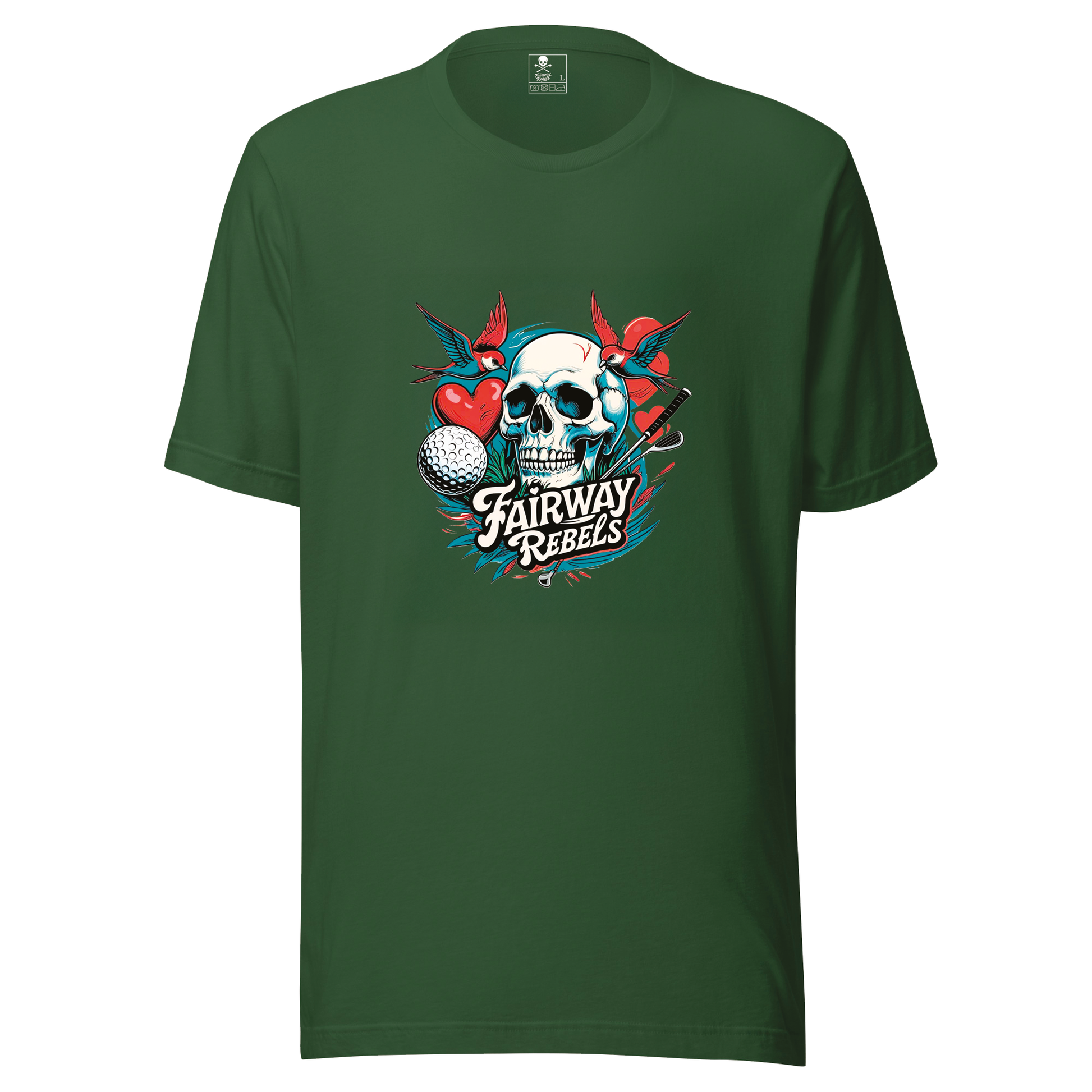 T-shirt unisexe Hiron Fairway Rebels - Fairway Rebels golf