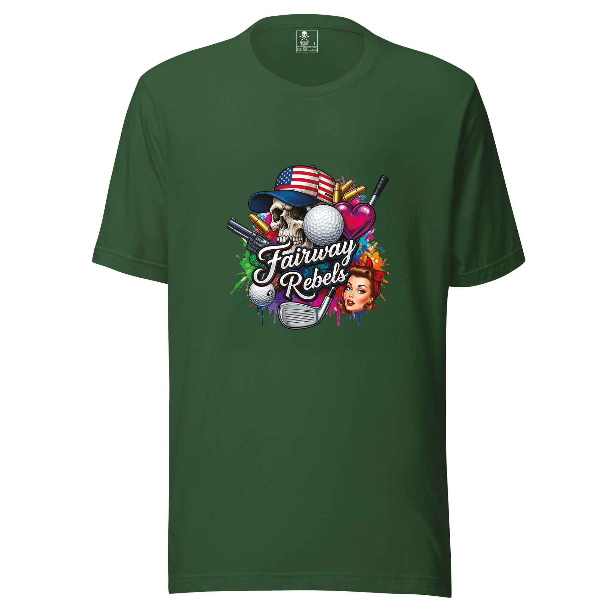 T-shirt unisexe Texas Fairway Rebels - Fairway Rebels golf