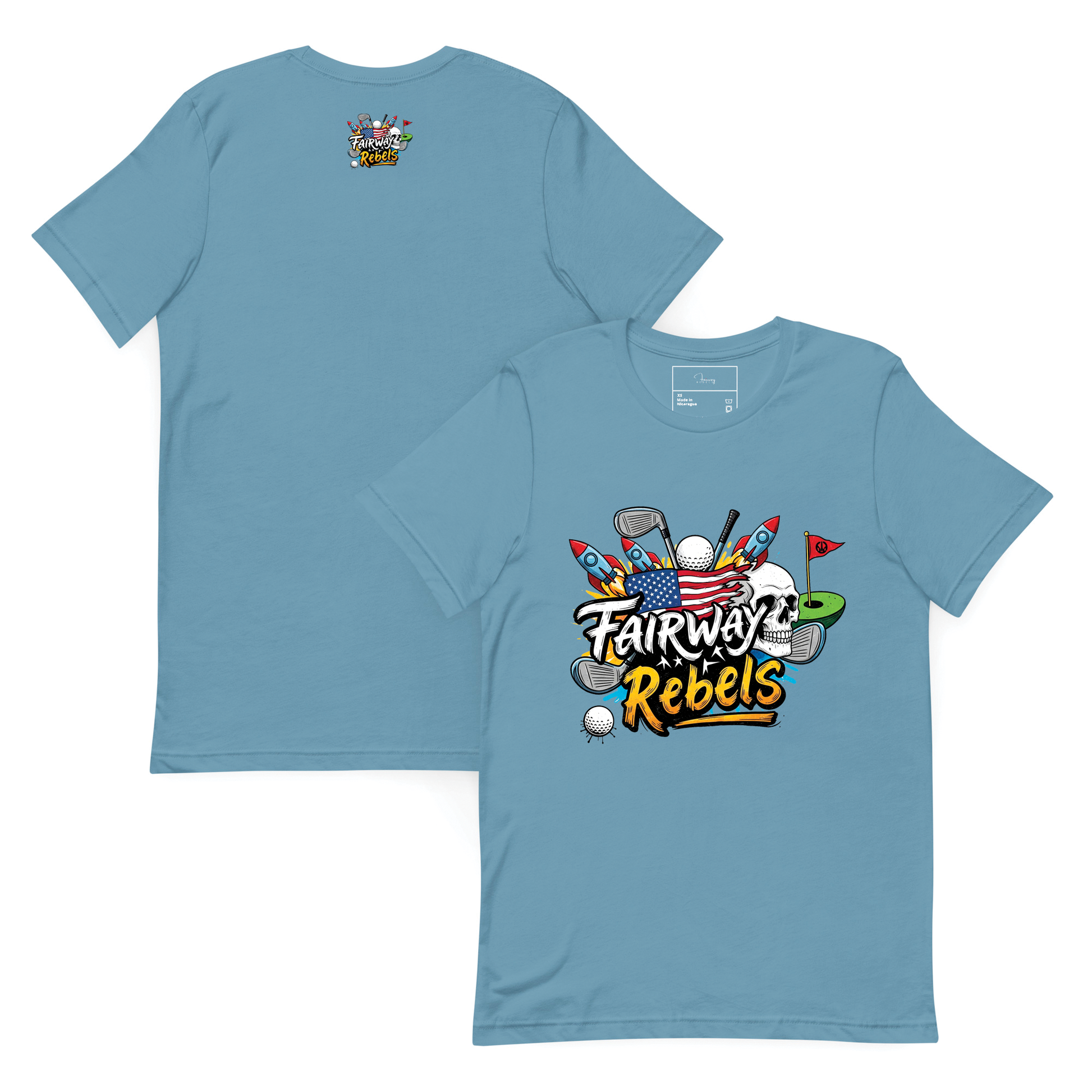 T-shirt unisexe Army Fairway Rebels - Fairway Rebels