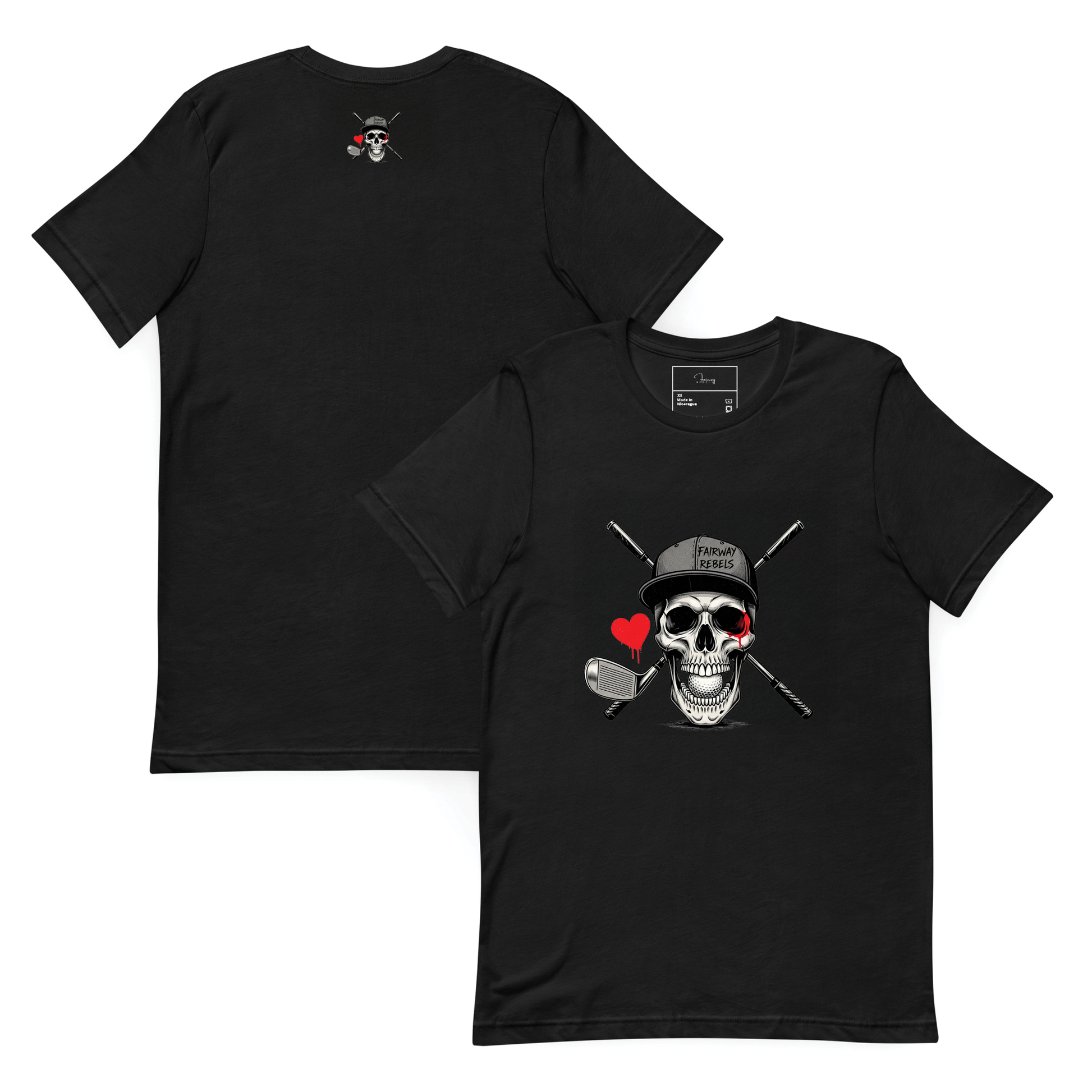 T-shirt unisexe  Heart Fairway Rebels - Fairway Rebels