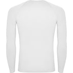T-shirt golf thermique blanc manches longues1