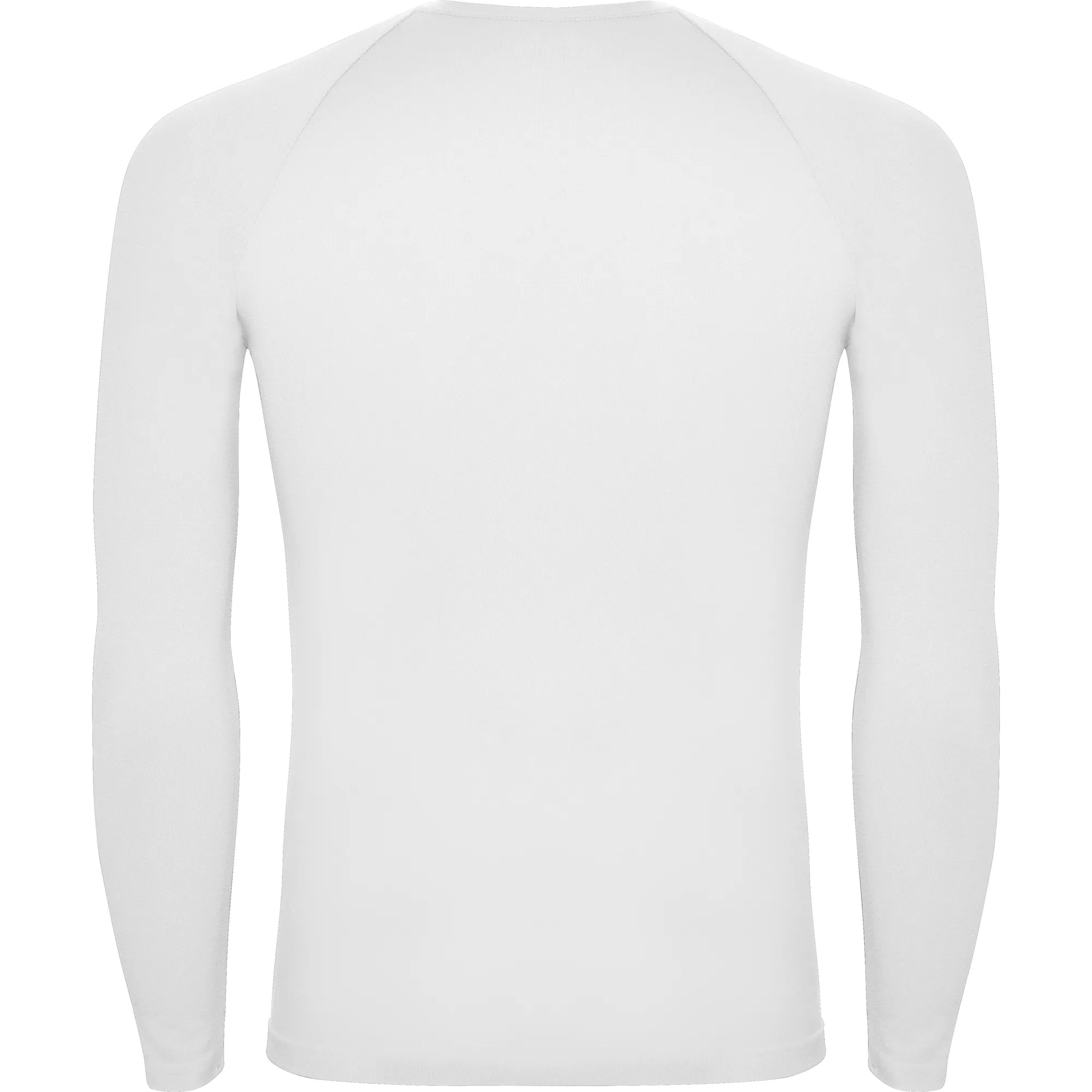 T-shirt golf thermique blanc manches longues1
