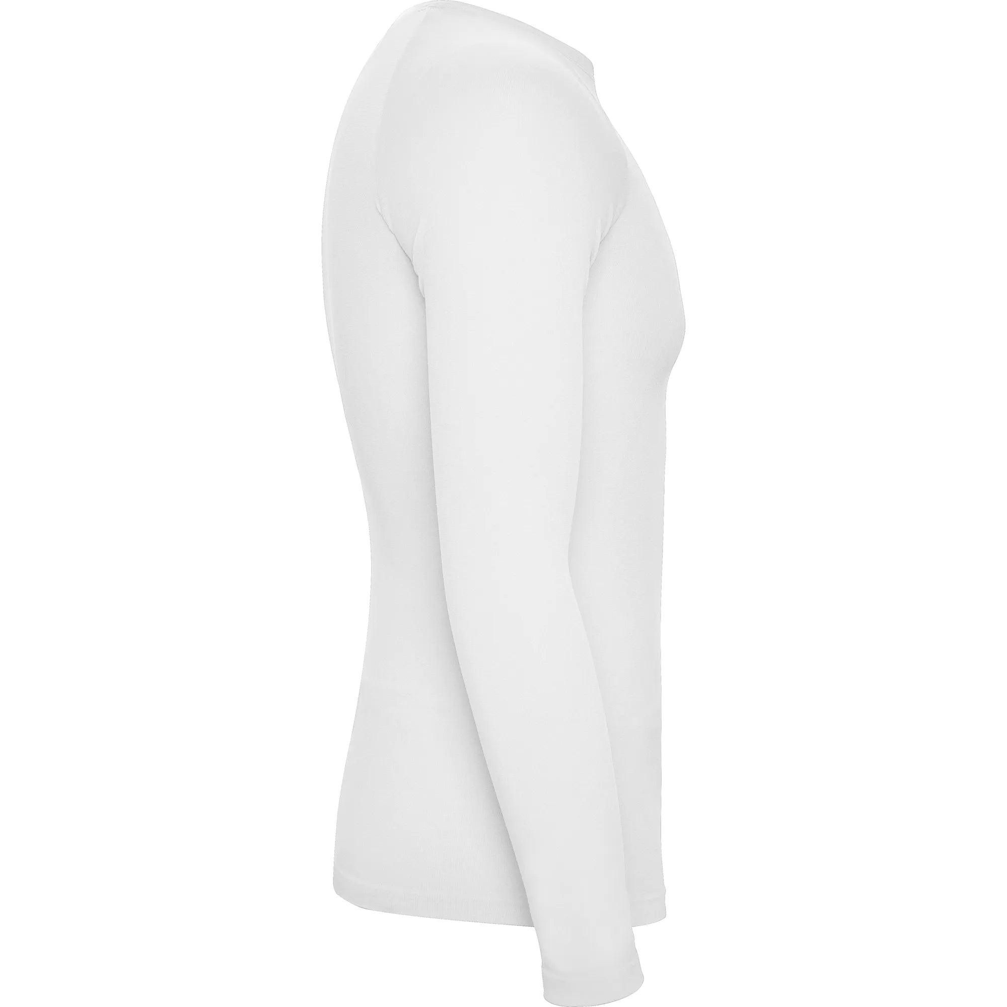 T-shirt golf thermique blanc manches longues 3