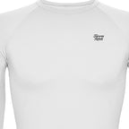 T-shirt golf thermique blanc manches longues 4