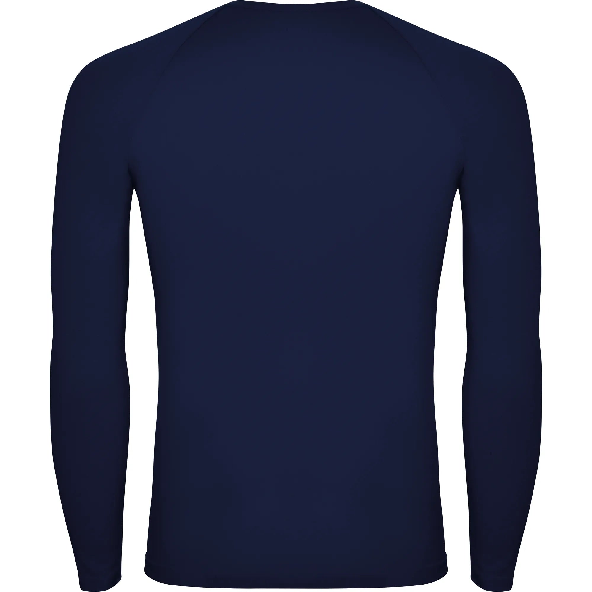 T-shirt golf thermique bleu marine manches longues 1