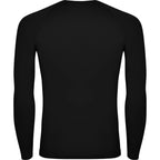 T-shirt golf thermique noir manches longues 1