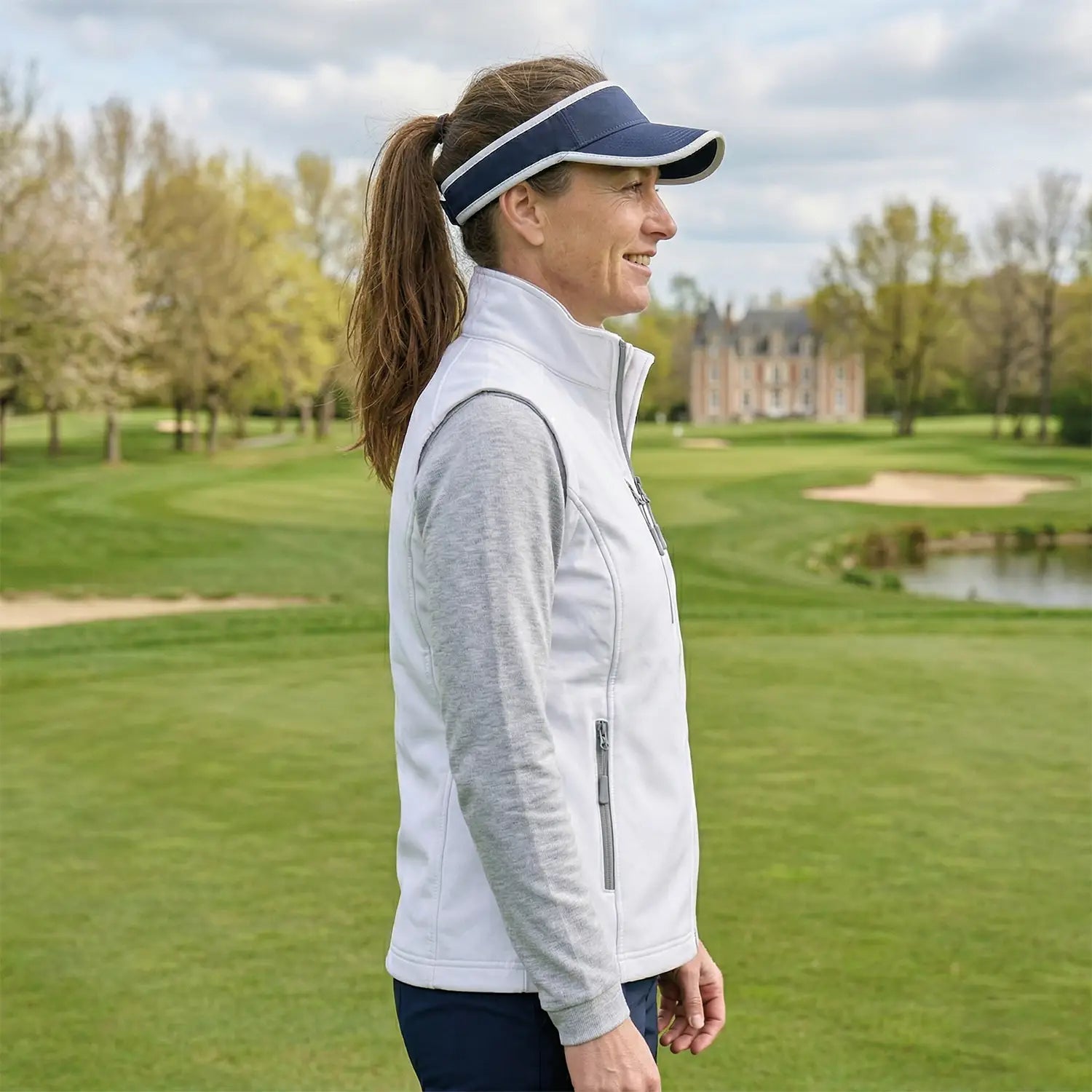 Veste Golf femme sans manche déperlante - Vêtement et accessoire de golf Fairway Rebels