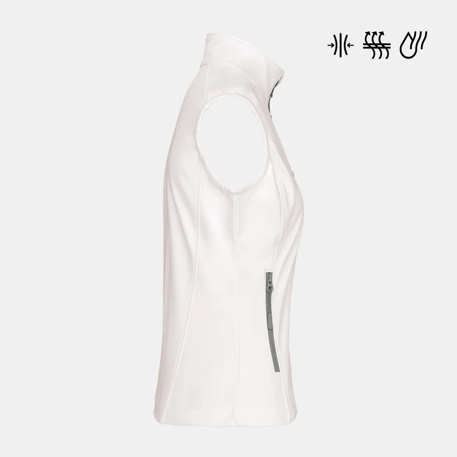 Veste Golf femme sans manche déperlante - Vêtement et accessoire de golf Fairway Rebels