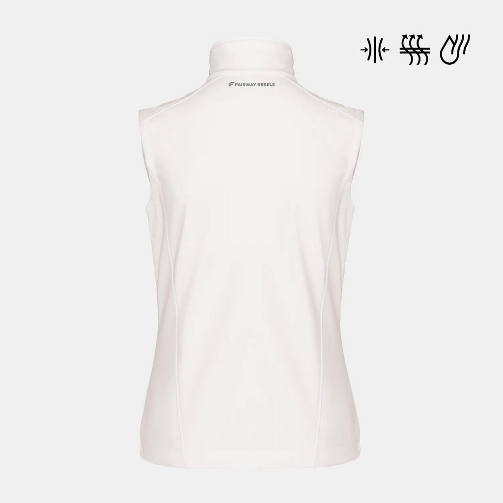 Veste Golf femme sans manche déperlante - Vêtement et accessoire de golf Fairway Rebels