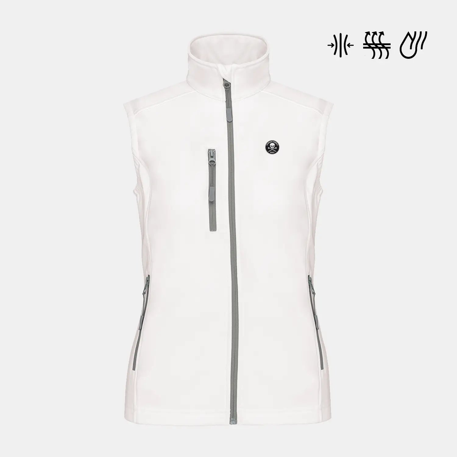 Veste Golf femme sans manche déperlante - Vêtement et accessoire de golf Fairway Rebels