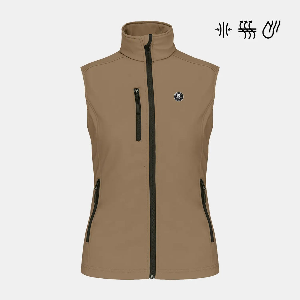 Veste Golf femme sans manche déperlante - Vêtement et accessoire de golf Fairway Rebels