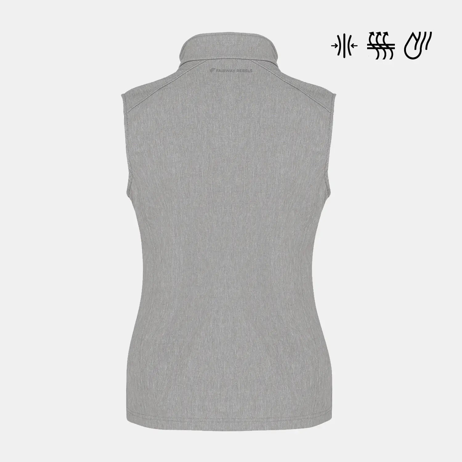 Veste Golf femme sans manche déperlante - Vêtement et accessoire de golf Fairway Rebels