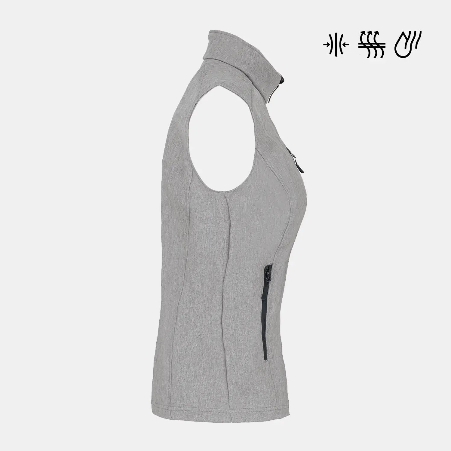 Veste Golf femme sans manche déperlante - Vêtement et accessoire de golf Fairway Rebels