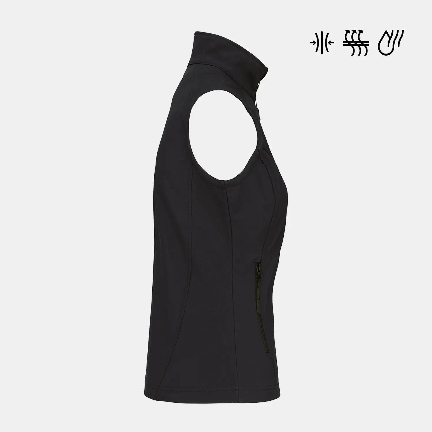 Veste Golf femme sans manche déperlante - Vêtement et accessoire de golf Fairway Rebels