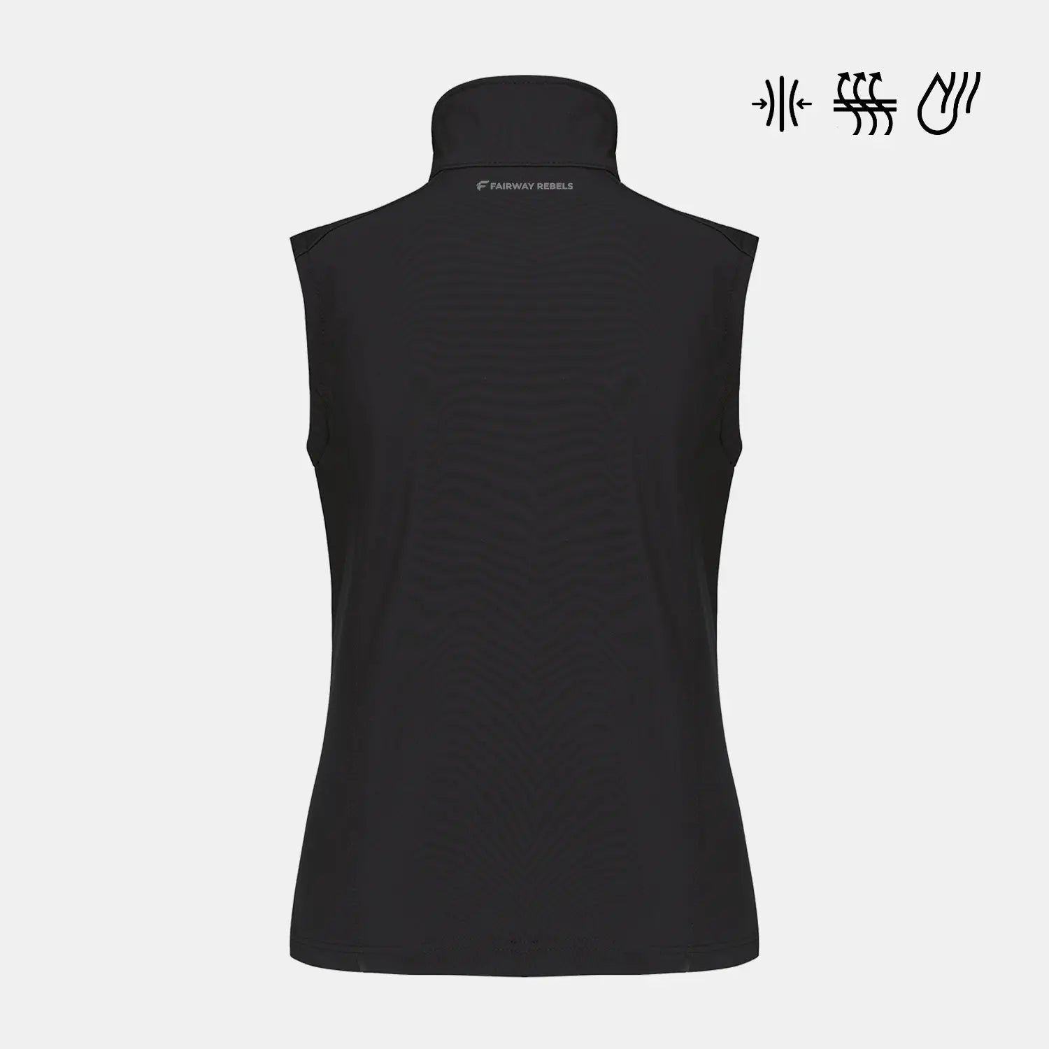 Veste Golf femme sans manche déperlante - Vêtement et accessoire de golf Fairway Rebels