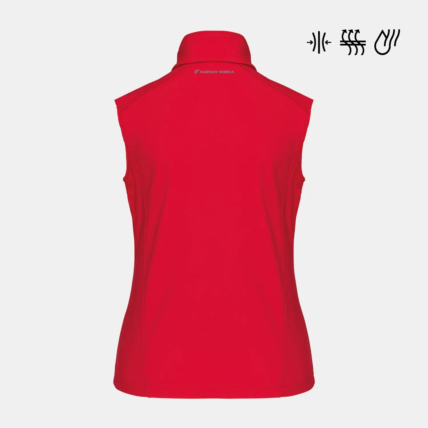 Veste Golf femme sans manche déperlante - Vêtement et accessoire de golf Fairway Rebels