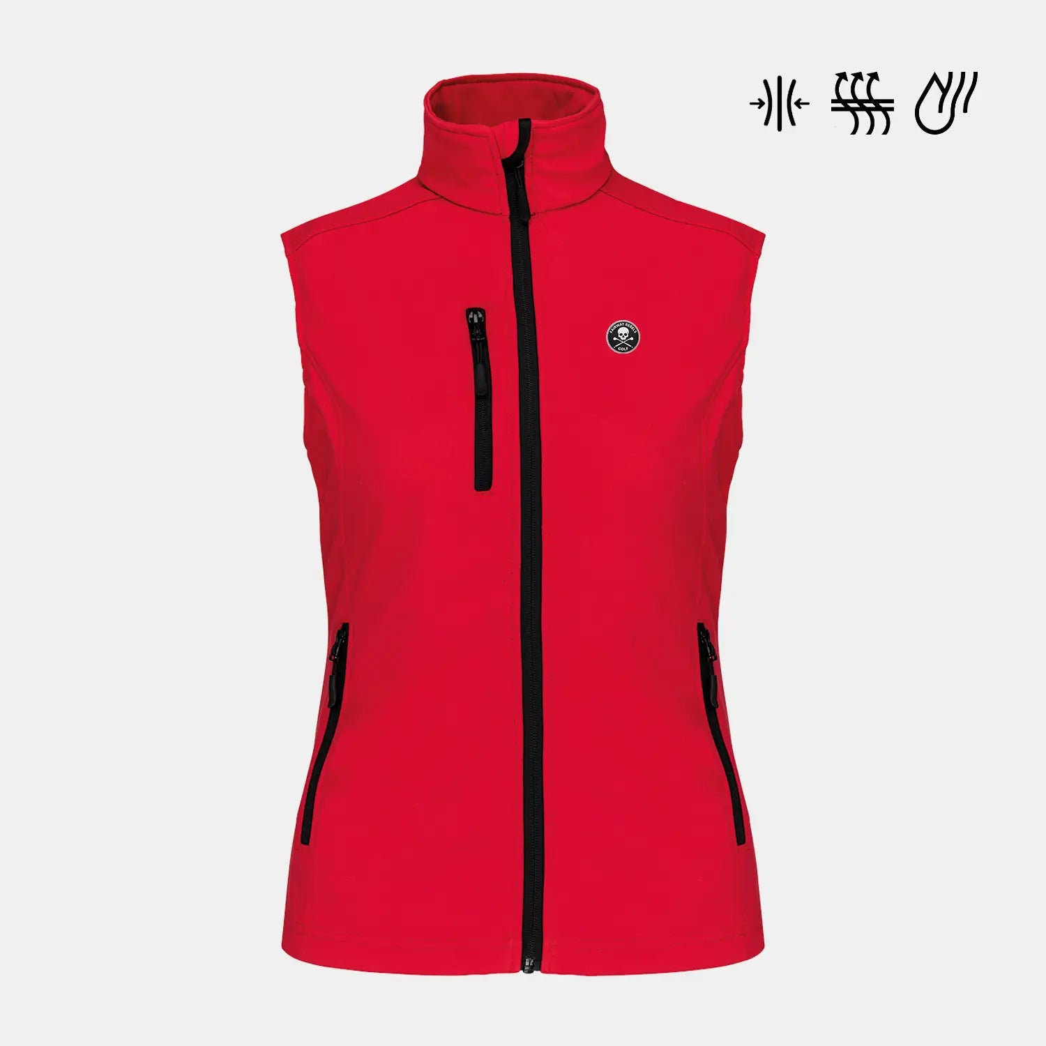 Veste Golf femme sans manche déperlante - Vêtement et accessoire de golf Fairway Rebels