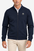 Veste Golf Homme Molleton Zippé