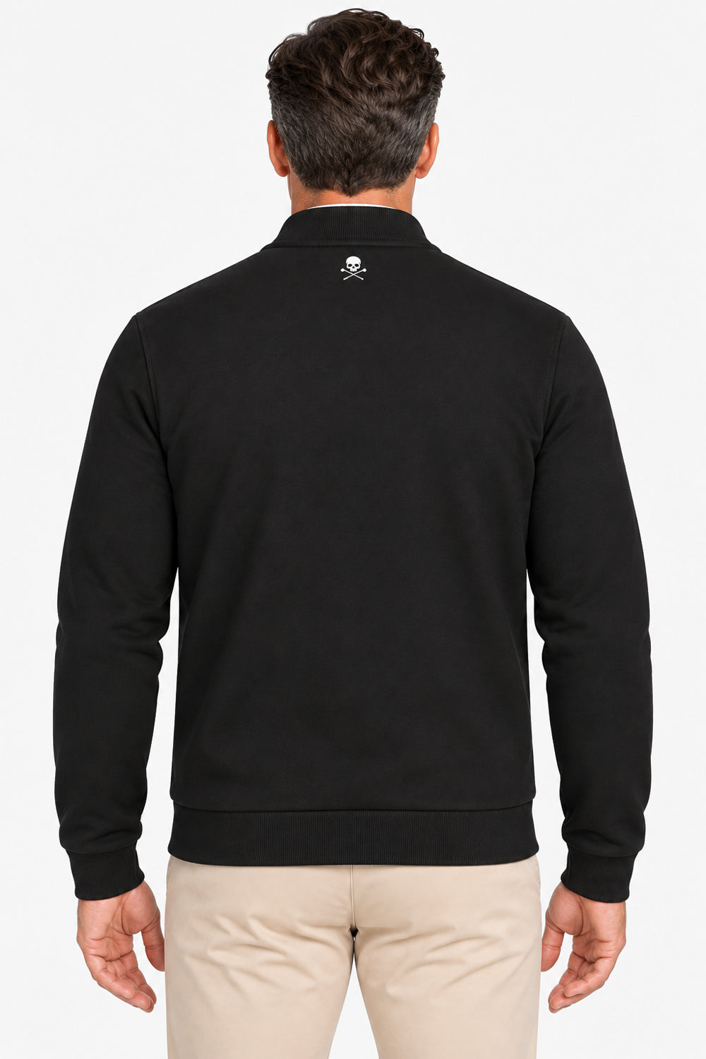 Veste Golf Homme Molleton Zippé