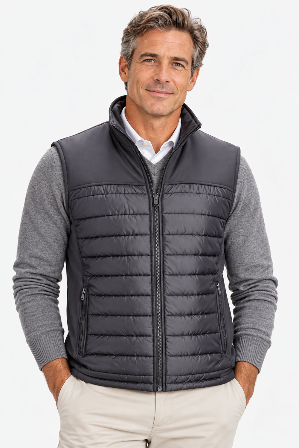 Veste de Golf Bi-matière Homme