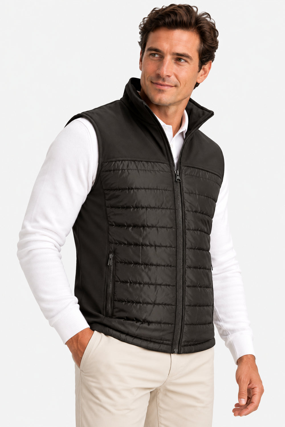 Veste de Golf Bi-matière Homme