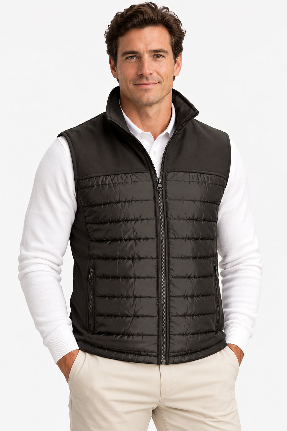 Veste de Golf Bi-matière Homme