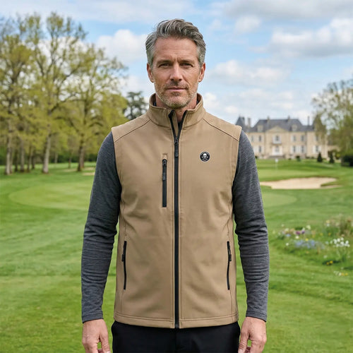 Veste Golf homme sans manche déperlante - Vêtement et accessoire de golf Fairway Rebels