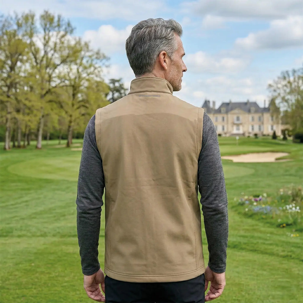 Veste Golf homme sans manche déperlante - Vêtement et accessoire de golf Fairway Rebels
