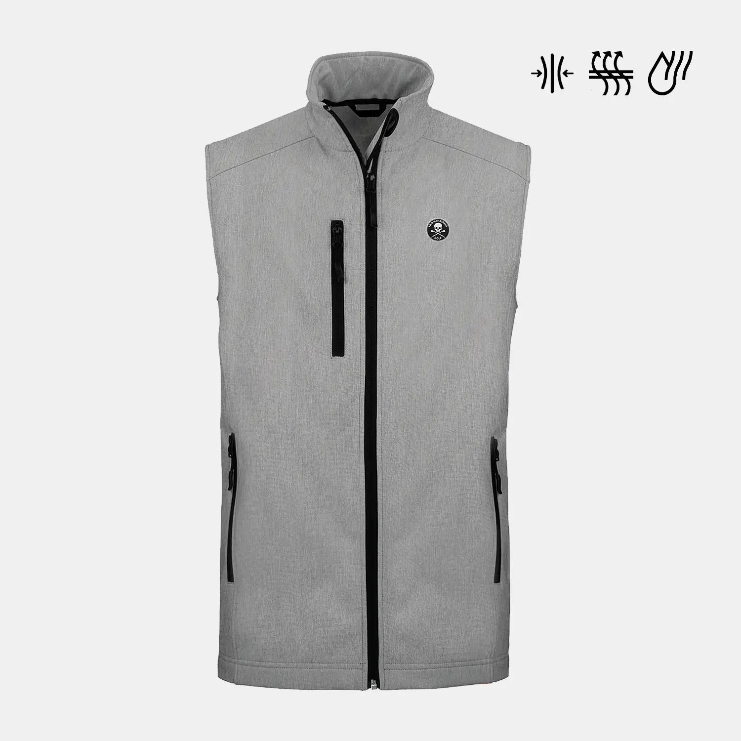 Veste Golf homme sans manche déperlante - Vêtement et accessoire de golf Fairway Rebels