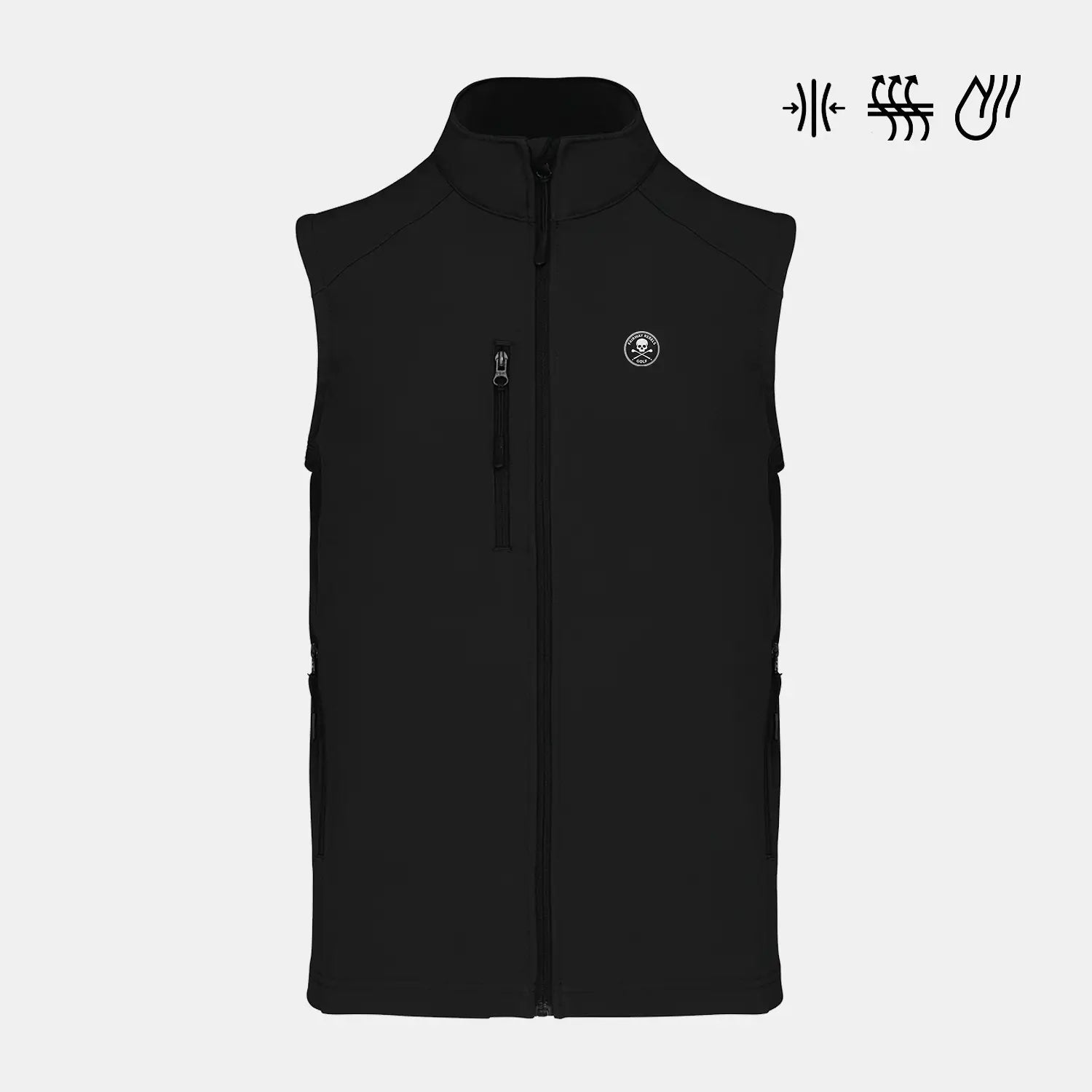 Veste Golf homme sans manche déperlante - Vêtement et accessoire de golf Fairway Rebels