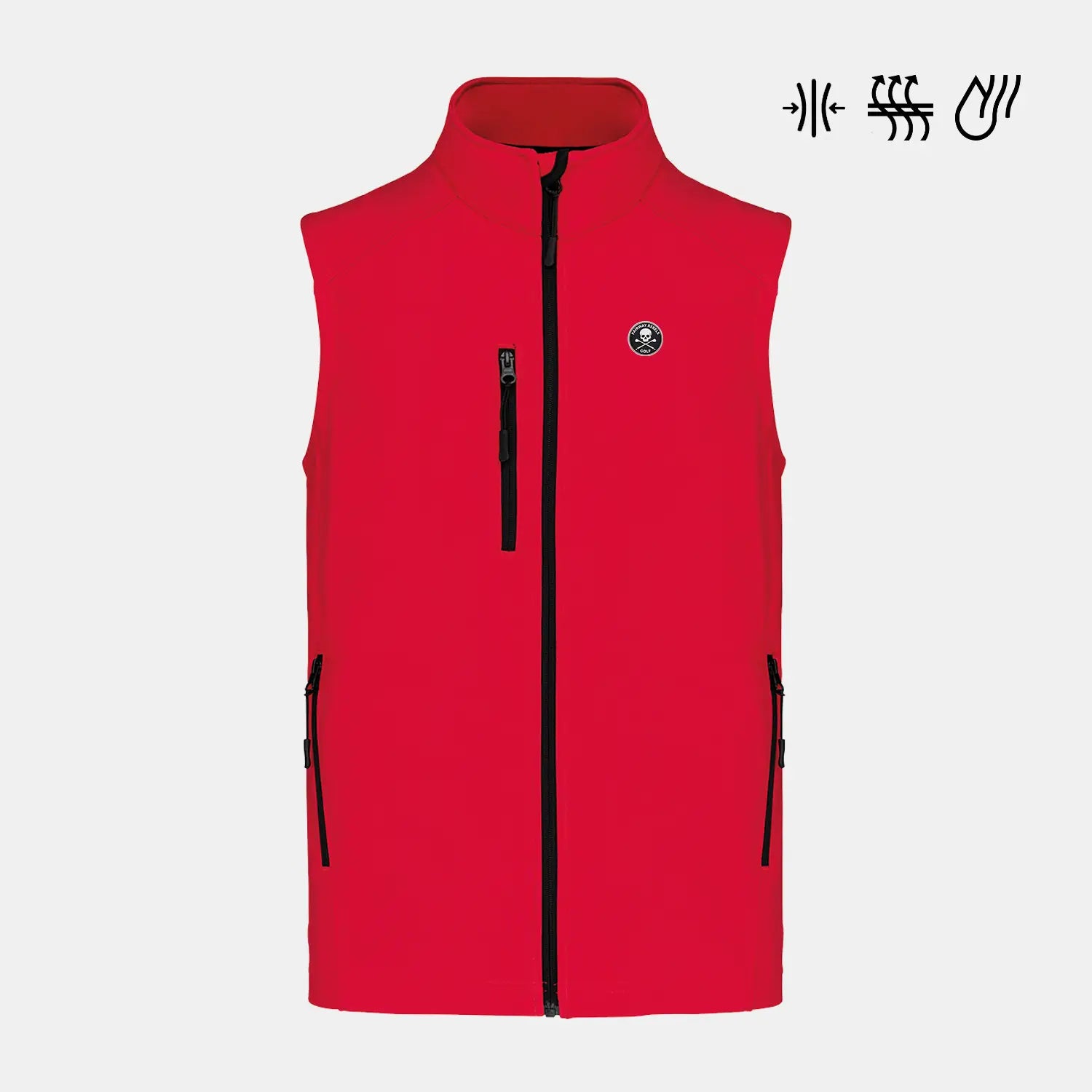Veste Golf homme sans manche déperlante - Vêtement et accessoire de golf Fairway Rebels
