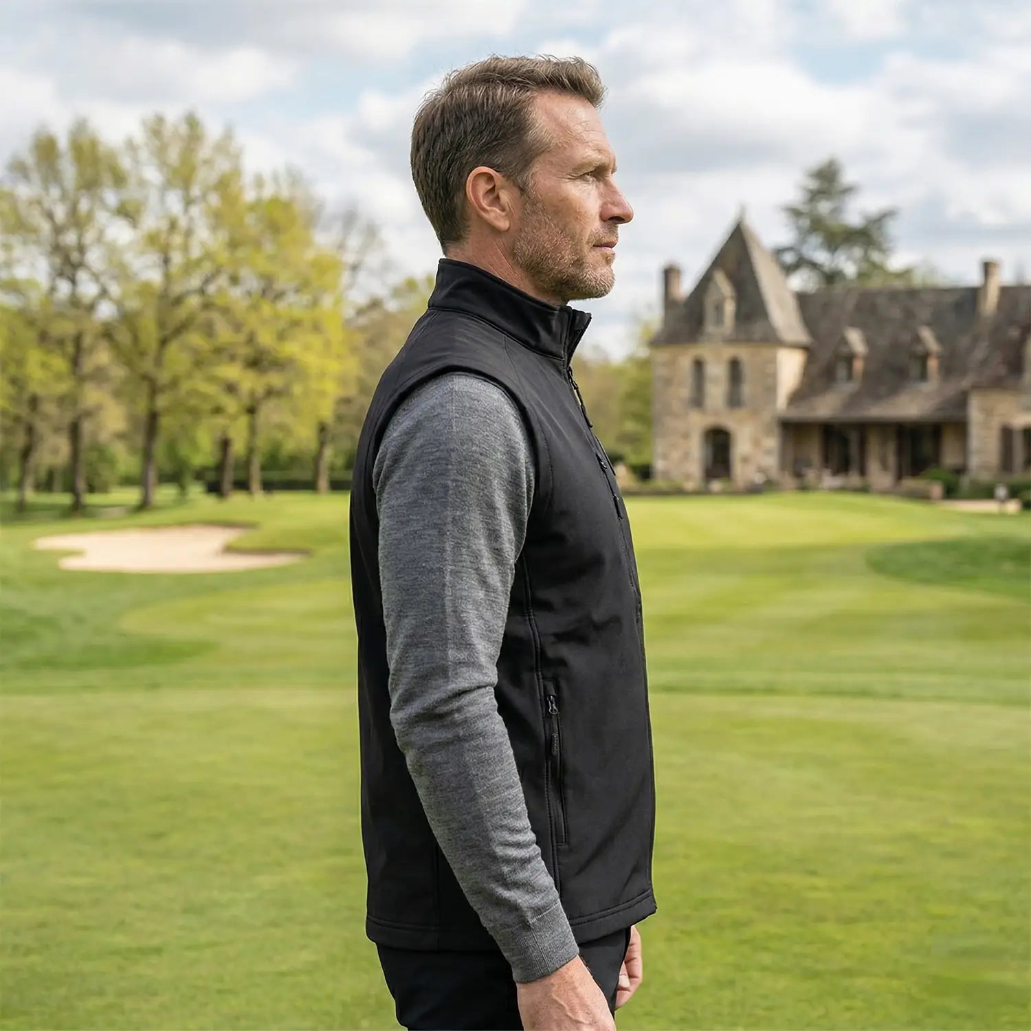 Veste Golf homme sans manche déperlante - Vêtement et accessoire de golf Fairway Rebels