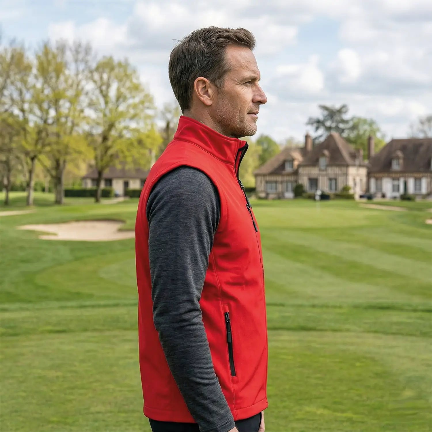 Veste Golf homme sans manche déperlante - Vêtement et accessoire de golf Fairway Rebels