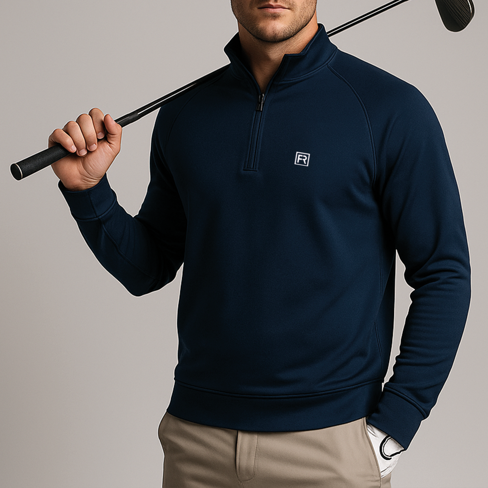 Veste Golf Technique Homme Bleu Marine
