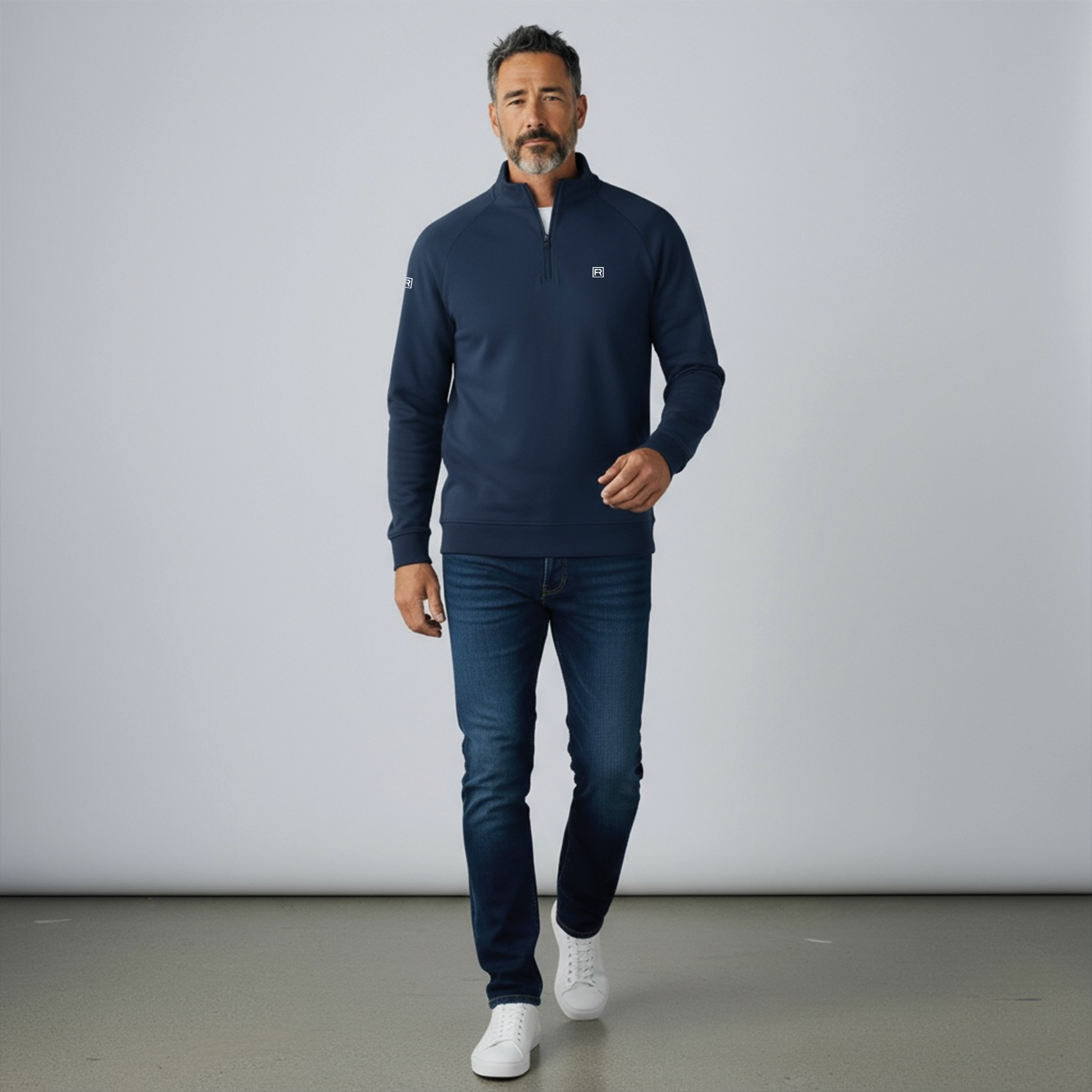 Veste Golf Technique Homme Bleu Marine
