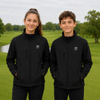 Golfjacke für Kinder, Schwarz