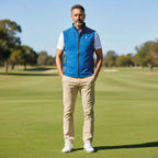 Veste Golf homme sans manche déperlante
