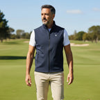 Veste Golf homme sans manche déperlante