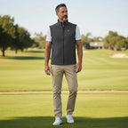 Veste Golf homme sans manche déperlante