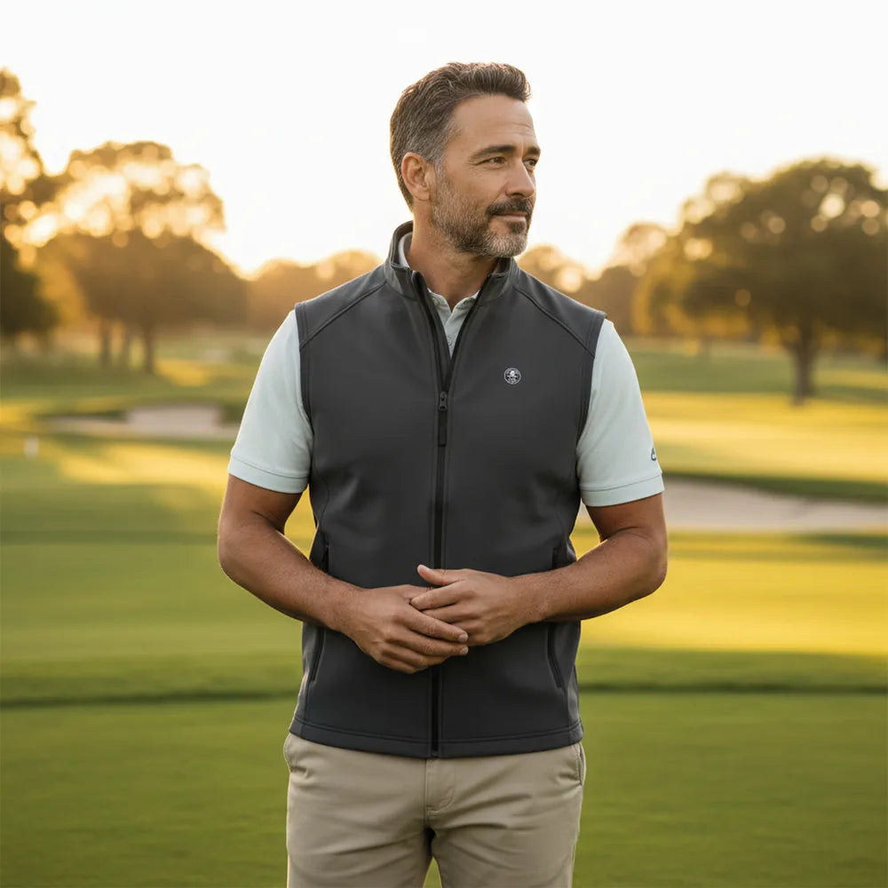 Veste Golf homme sans manche déperlante