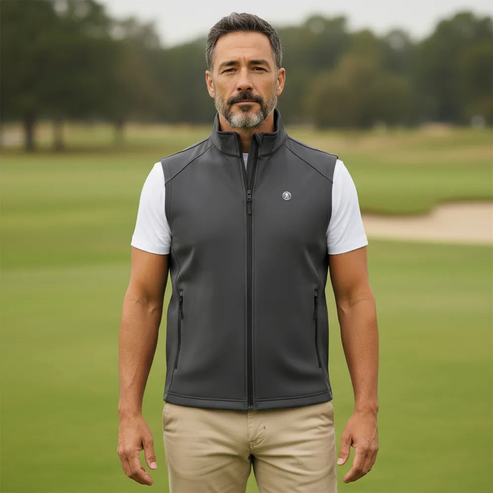 Veste Golf homme sans manche déperlante