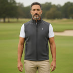 Veste Golf homme sans manche déperlante