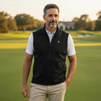 Veste Golf homme sans manche déperlante