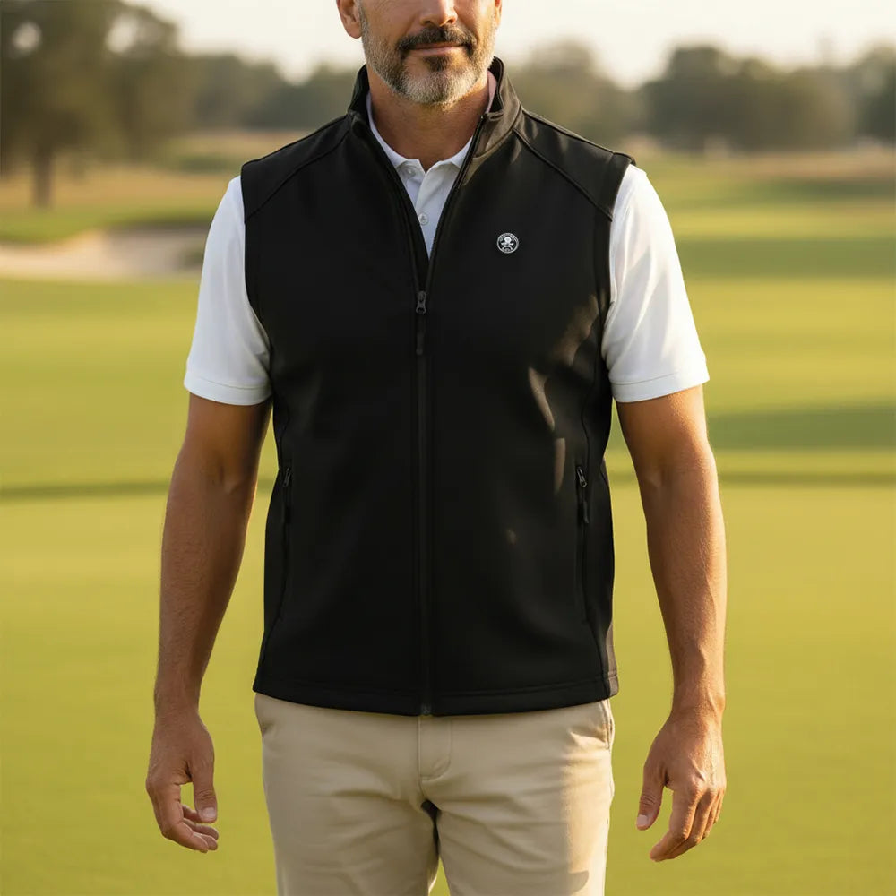 Veste Golf homme sans manche déperlante