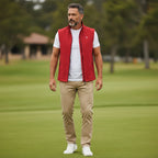 Veste Golf homme sans manche déperlante