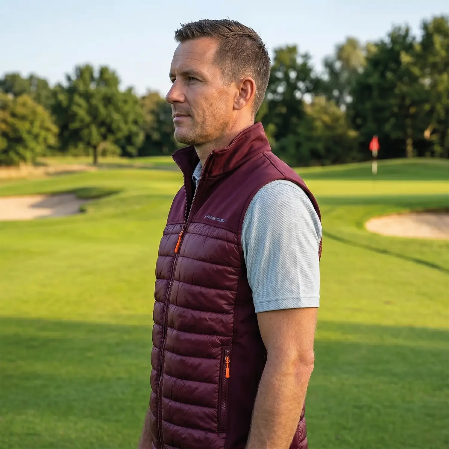 Veste de Golf Bi-matière Homme - Fairway Rebels