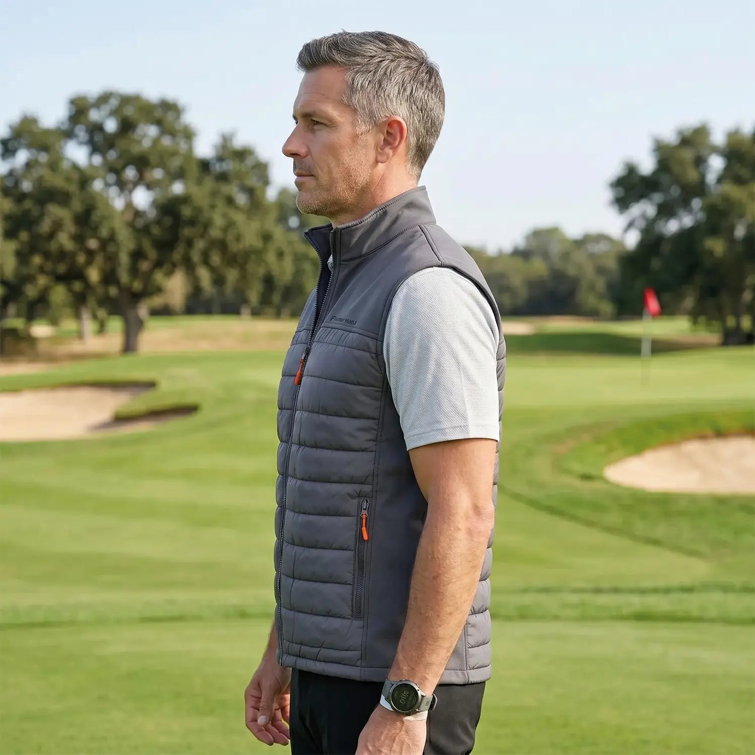 Veste de Golf Bi-matière Homme - Fairway Rebels