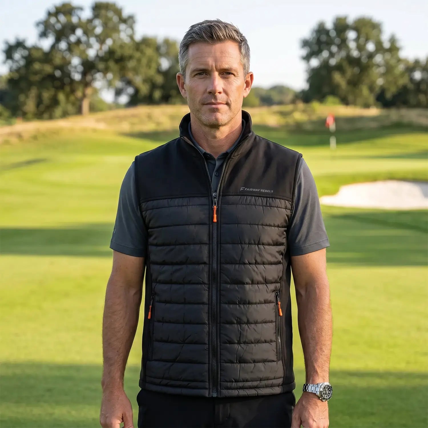Veste de Golf Bi-matière Homme - Fairway Rebels