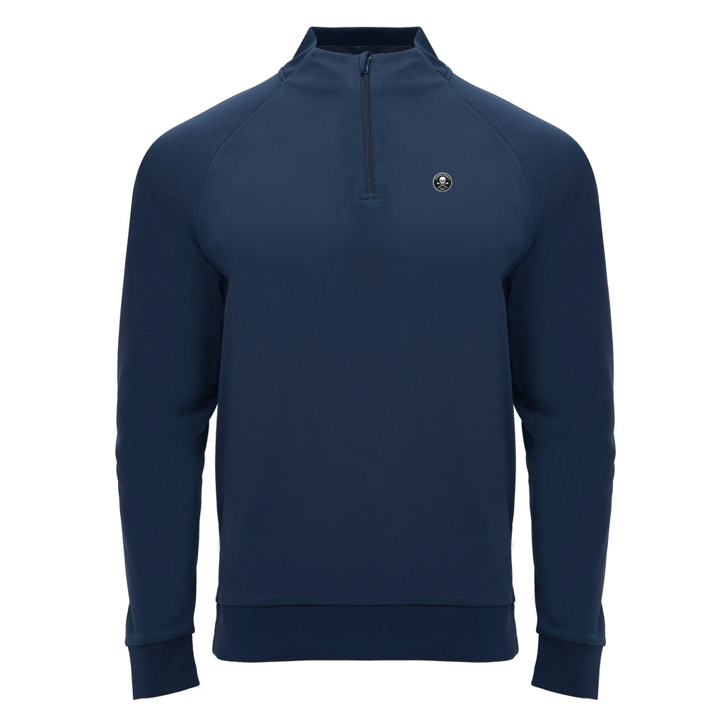 Pull Golf Technique Homme Bleu Marine